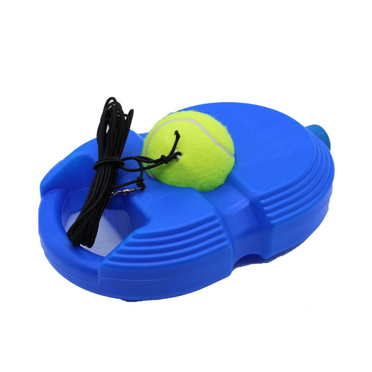 Tennis Trainer Rebound Ball Kit - Solo Practice Tool, Portable & Easy to Use for Tennis and Cricket | Trainer Rebound Ball with Rope Fill Sand Water