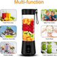 6 Blade USB Rechargeable Portable Juicer Blender – 380ml