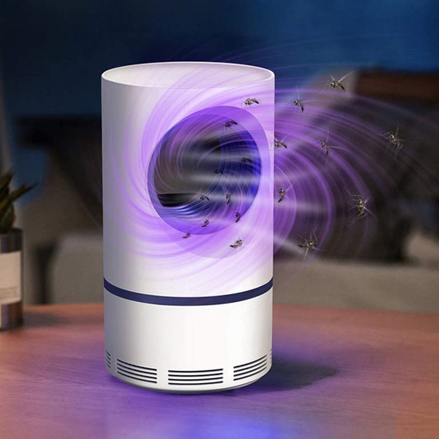 Electronic LED Mosquito Killer Lamp | Eco Friendly Indoor & Outdoor (Suction Trap)
