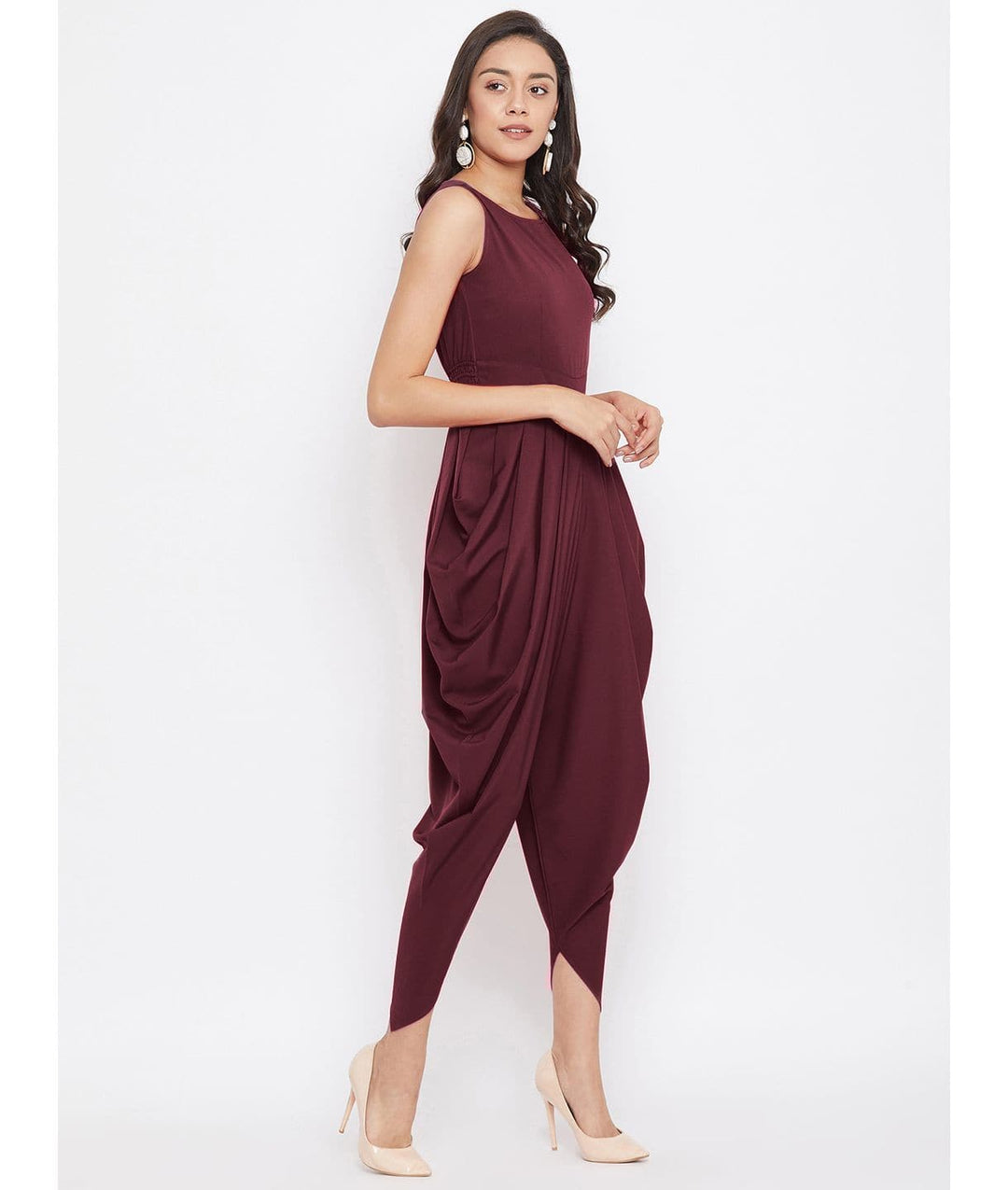 Classy Dhoti jumpsuit, stylish jumpsuit, one piece dress, stylish dress