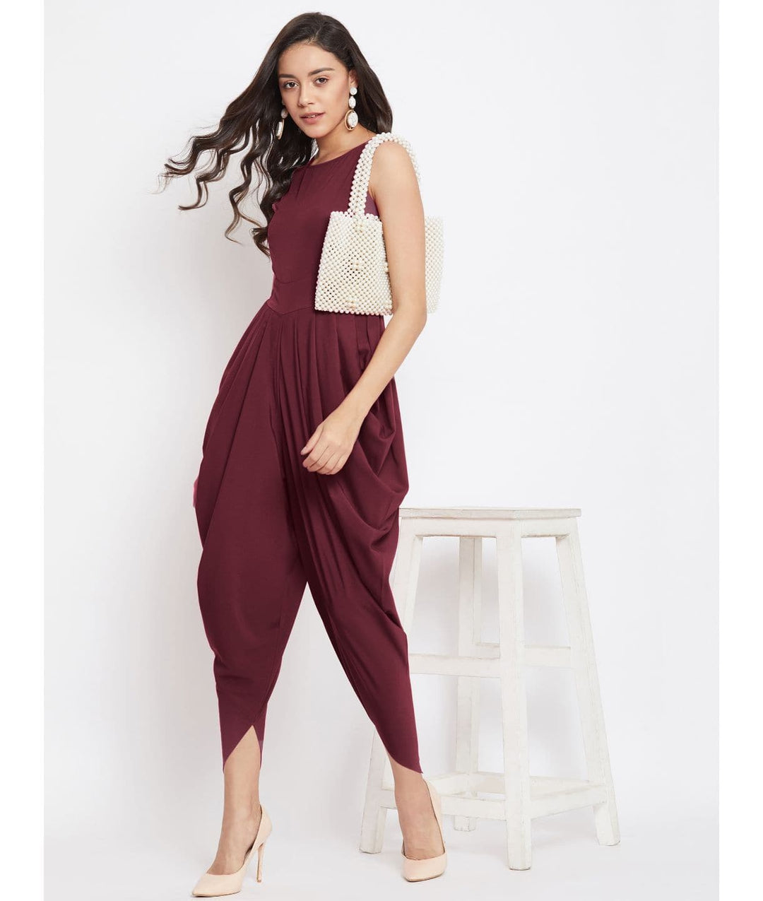 Classy Dhoti jumpsuit, stylish jumpsuit, one piece dress, stylish dress