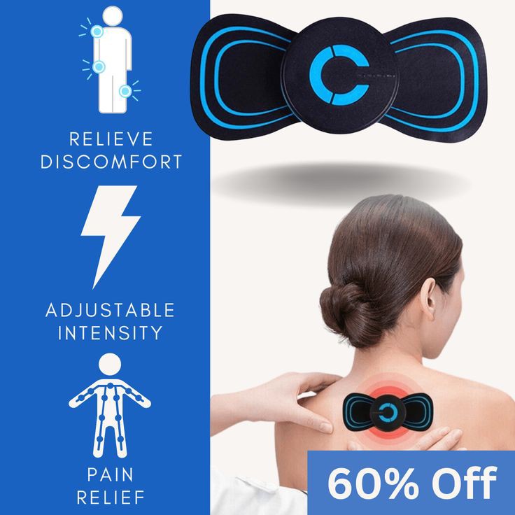 Pain Relief & Fat Burner Portable (8 in 1) Rechargeable Full Body Massager for Pain Relief, butterfly mini massager, ems massager, neck massager for cervical pain, mini massager, For Shoulder, Arms, Legs For (Man & Women)