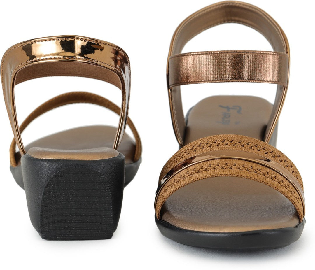 New Premium Quality Gun Metal Ladies Comfortable Wedges Sandal for Women's & Girl⭐