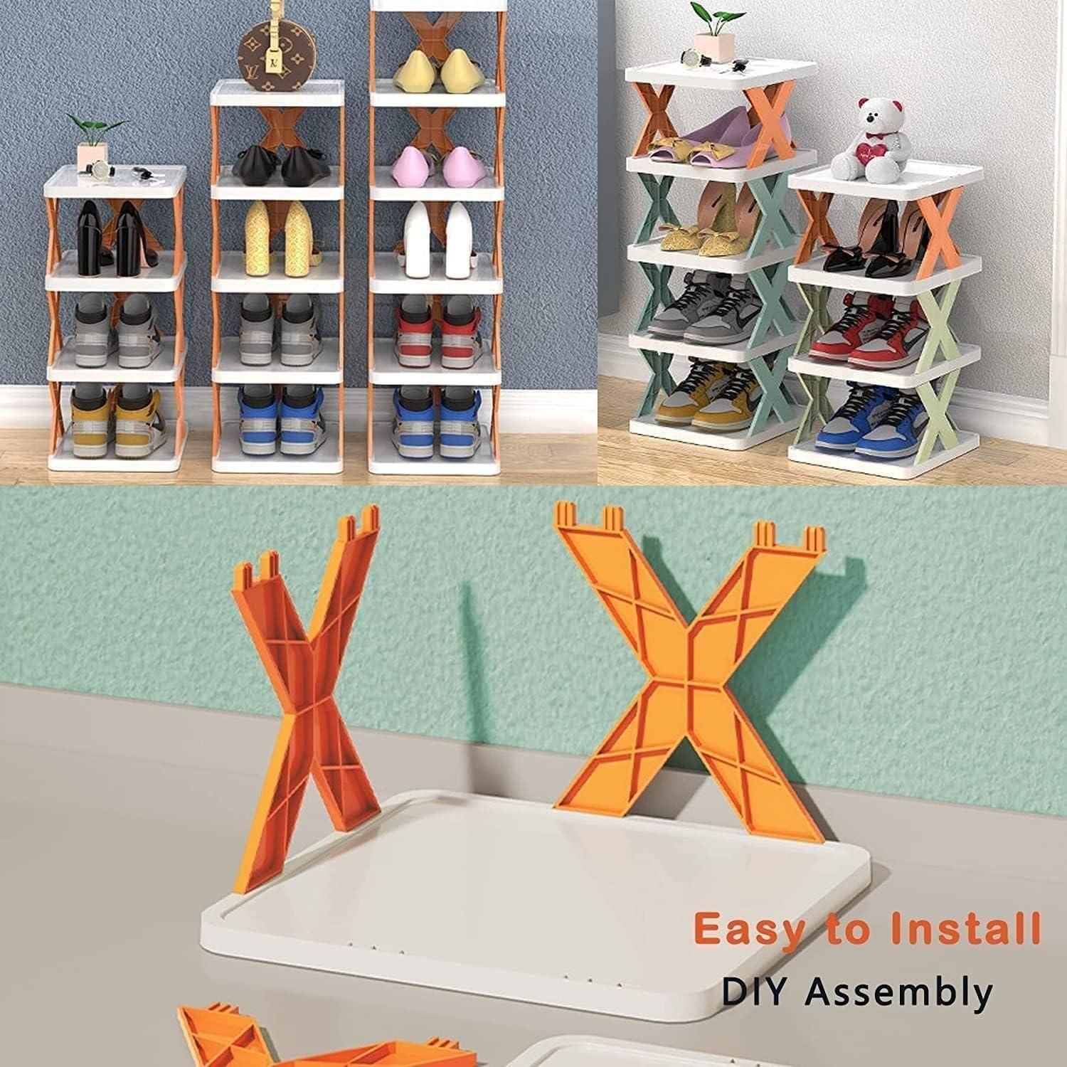 5 Layer Shoes Organizer( Pack of 2)