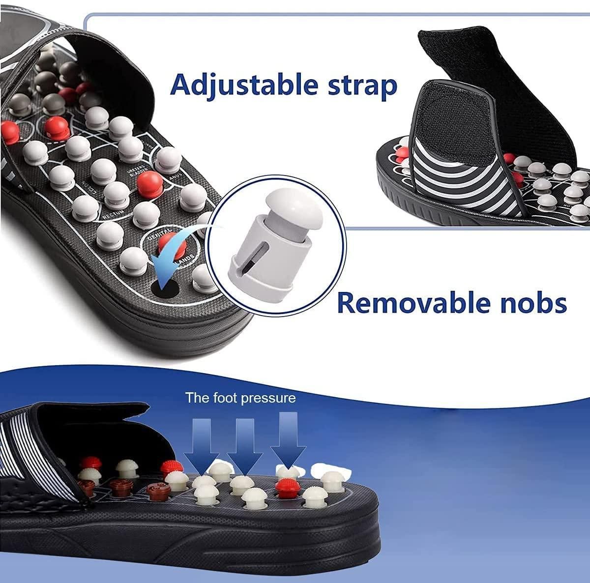 CharanPaduka™ Acupressure Foot Relaxer Massager Slipper/ YogaPaduka