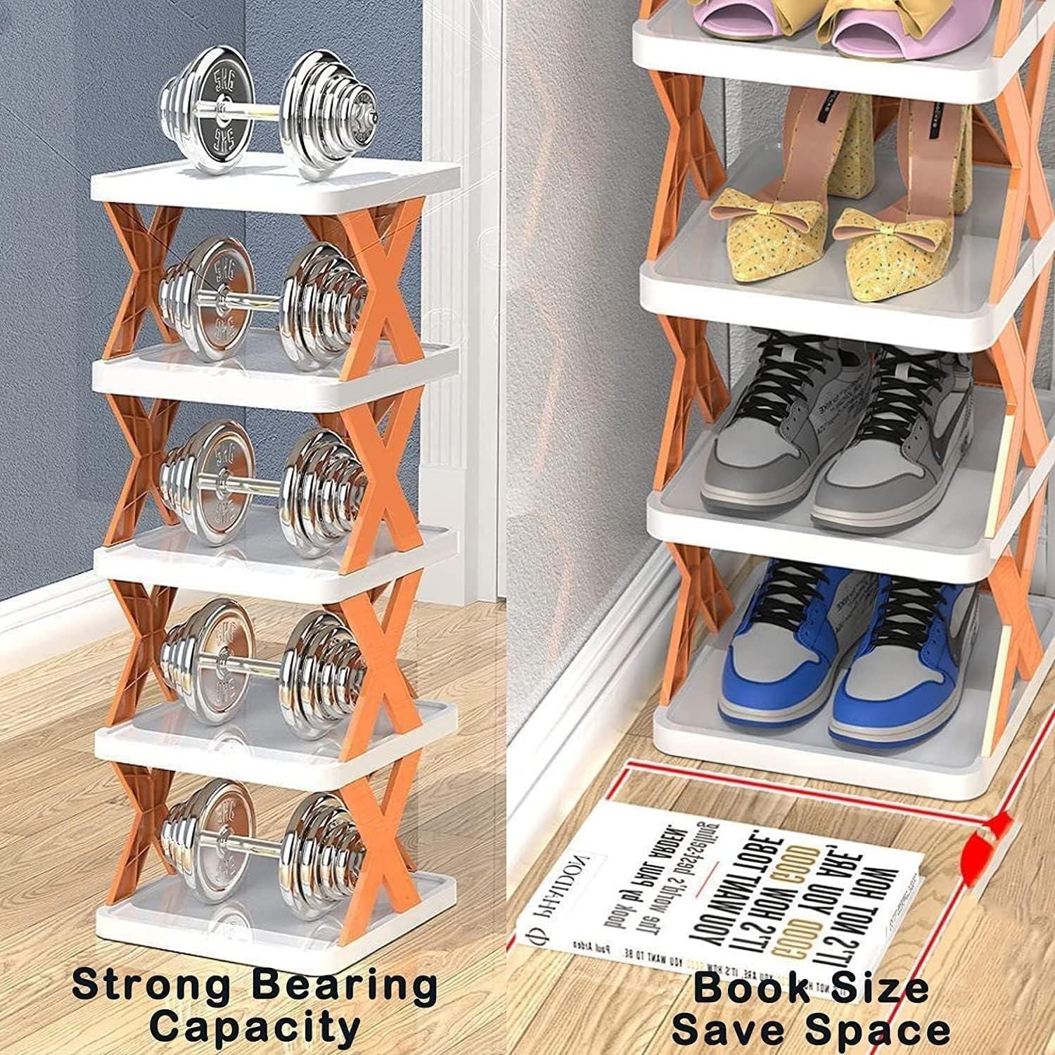 5 Layer Shoes Organizer( Pack of 2)