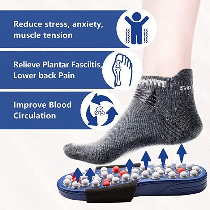 CharanPaduka™ Acupressure Foot Relaxer Massager Slipper/ YogaPaduka