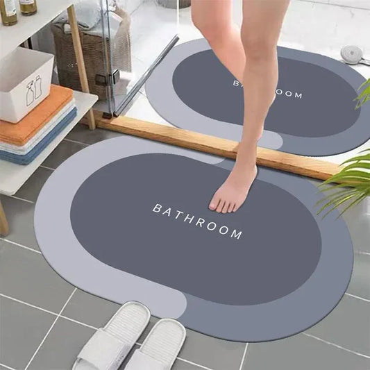 Super Absorbent Bathroom Floor Mat, Door Mat| Non Slip mat for Bathroom