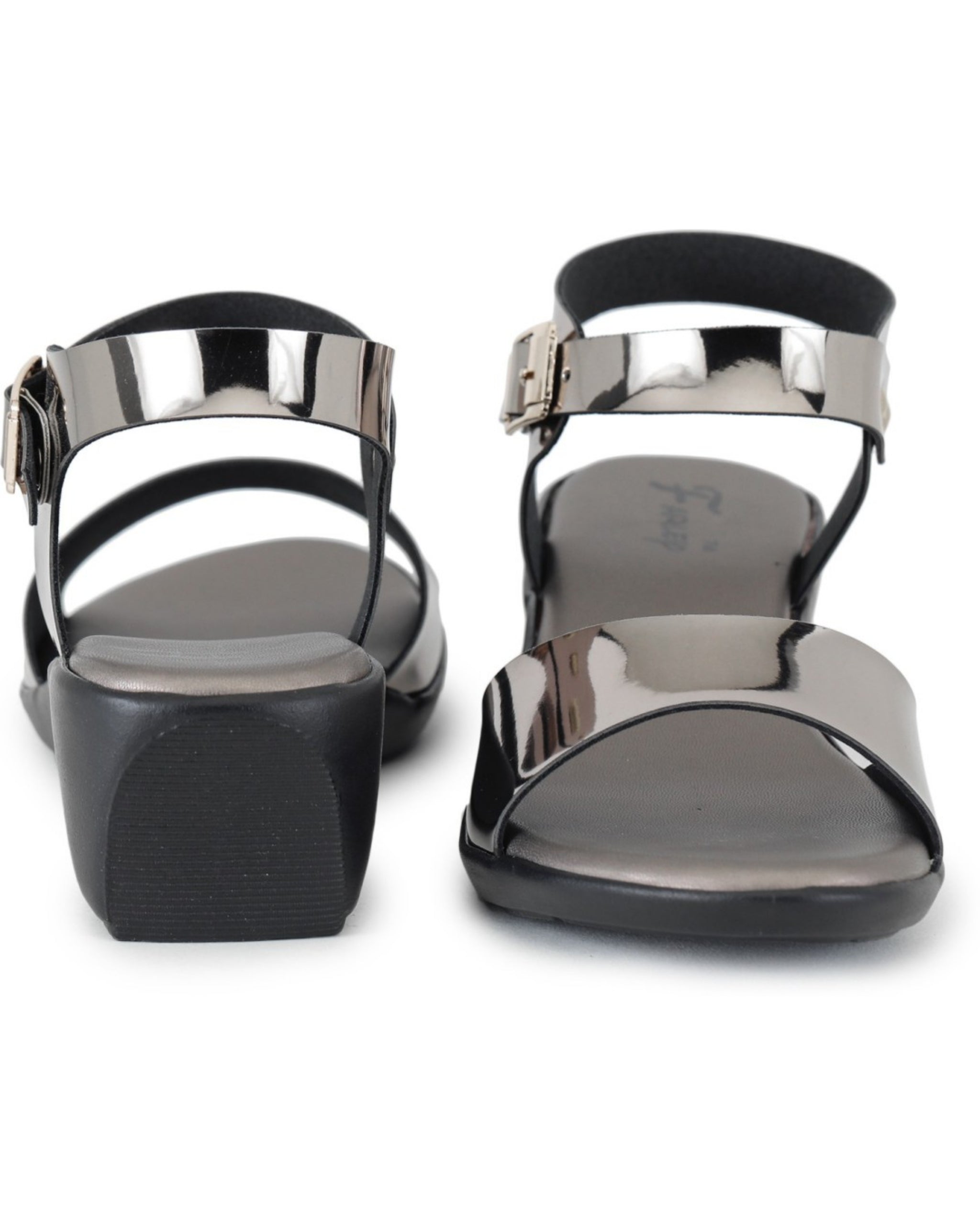 Premium Quality Gun Metal Ladies Comfortable Wedges Sandal for Women's & Girl⭐