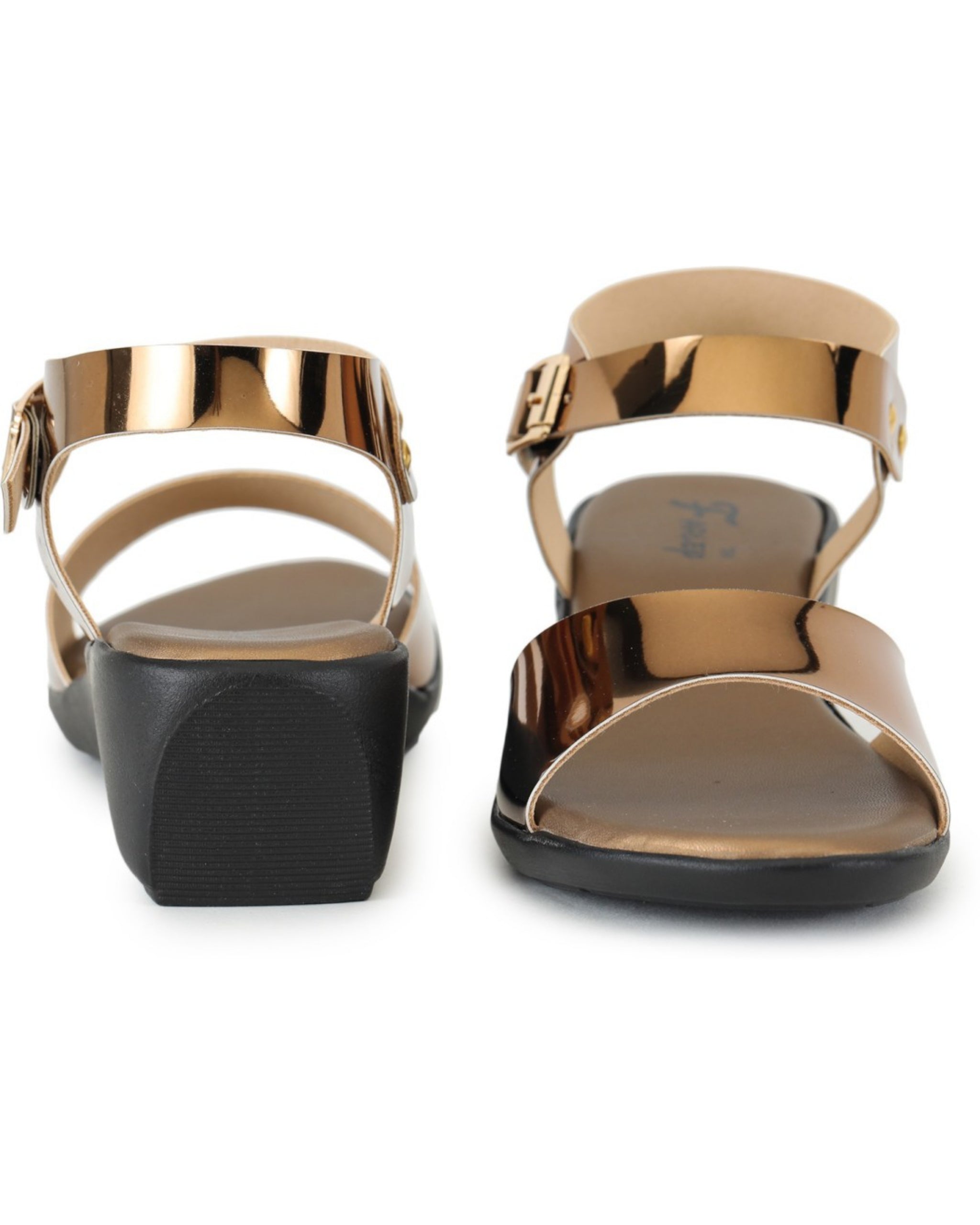 Premium Quality Gun Metal Ladies Comfortable Wedges Sandal for Women's & Girl⭐