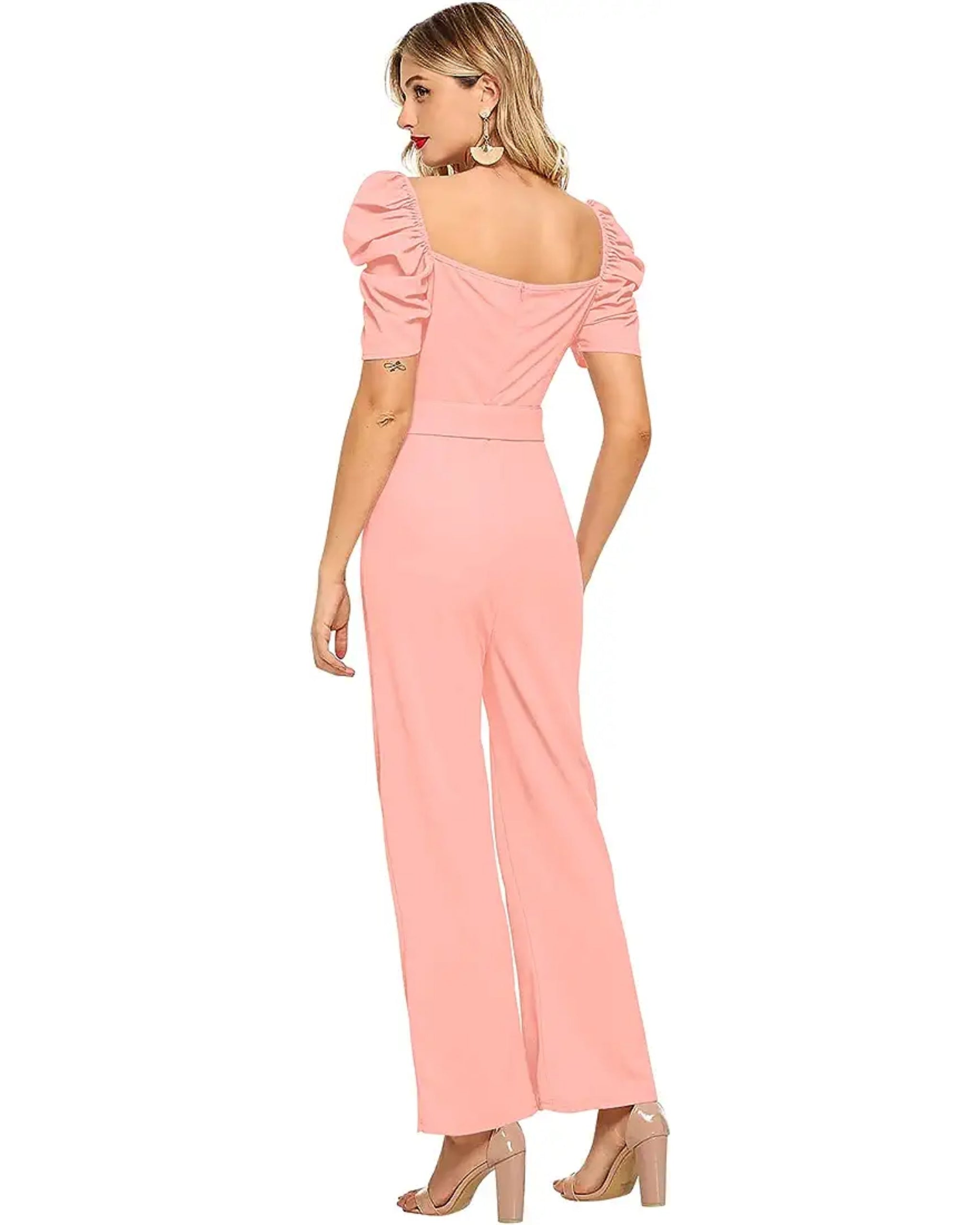 Naturehen store New Launch Women High Quality Jumpsuits With Belt ⭐