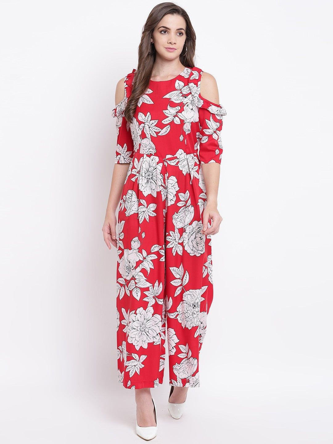 Latest Floral Print Women & Girls Jumpsuits