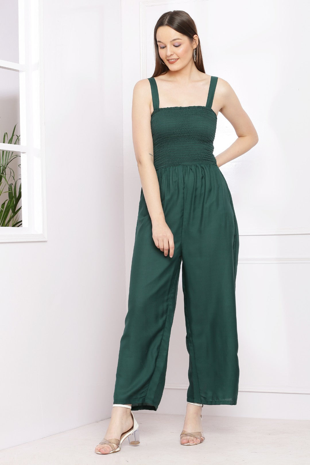 BRANDED SOLID 2 - Piece Jumpsuits For Women & Girls