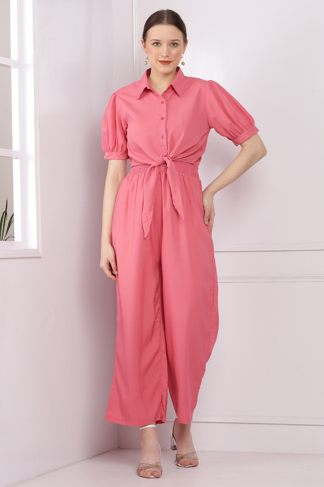 BRANDED SOLID 2 - Piece Jumpsuits For Women & Girls